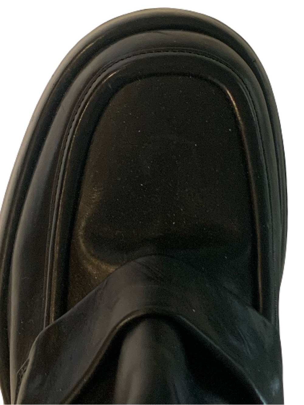 Steve Madden Black Platform Chelsea Boot - Picture 5 of 8